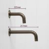 Sydney Short Wall Spout Antique Brass