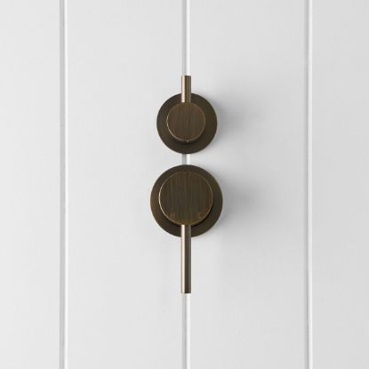 Sydney Shower Diverter and Mixer Antique Brass