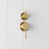 Sydney Shower Diverter and Mixer Brushed Brass