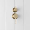 Sydney Shower Diverter and Mixer Warm Brushed Nickel