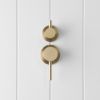 Sydney Shower Diverter and Mixer Warm Brushed Nickel