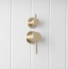 Sydney Shower Diverter and Mixer Warm Brushed Nickel