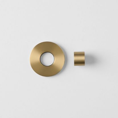 Sydney Wall & Swivel Spout Aerator Brushed Brass