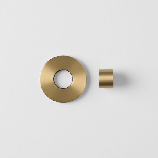 Sydney Wall & Swivel Spout Aerator Brushed Brass