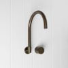 Sydney Swivel Spout + Progressive Mixer Antique Brass