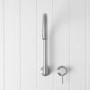 Sydney Swivel Spout + Wall Mixer Stainless Steel