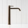 Sydney Tall Basin Mixer Antique Brass