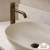 Sydney Tall Basin Mixer Antique Brass