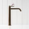 Sydney Tall Basin Mixer Antique Brass