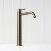 Sydney Tall Basin Mixer Antique Brass