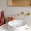 Sydney Wall Mixer Brushed Brass