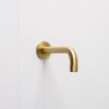 Sydney Wall Spout Brushed Brass