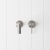 Sydney Wall Spout + Mixer Stainless Steel