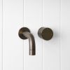 Sydney Wall Spout + Progressive Mixer Antique Brass