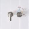 Sydney Wall Spout + Progressive Mixer Stainless Steel