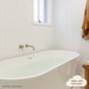 Sydney Wall Spout + Wall Mixer Warm Brushed Nickel