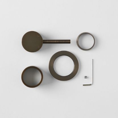 Sydney Wall Mixer Trim Kit Antique Brass