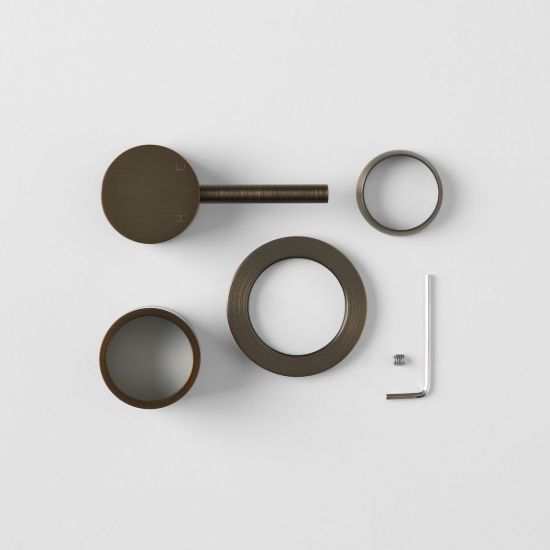 Sydney Wall Mixer Trim Kit Antique Brass