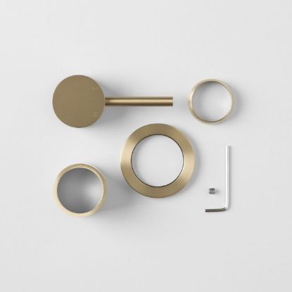 Sydney Wall Mixer Trim Kit Warm Brushed Nickel