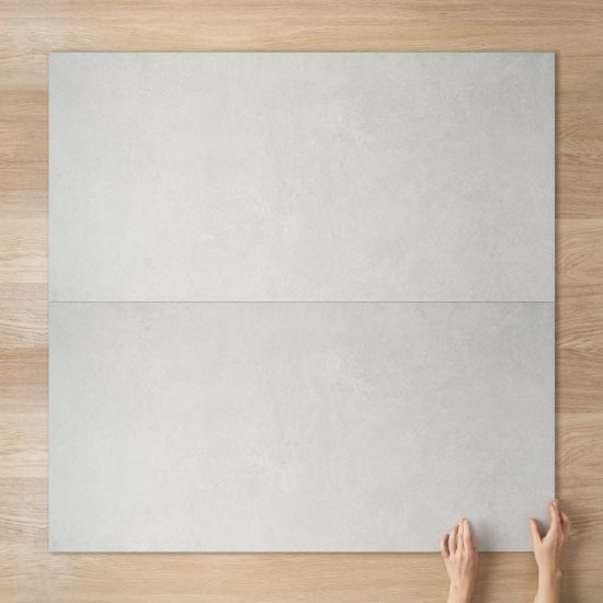 Sydney Matte White Stone Look Tile 600x1200mm