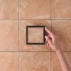 Tile Insert Floor Waste Large Antique Brass