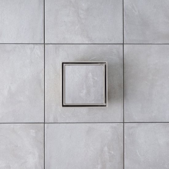 Tile Insert Floor Waste Large Stainless Steel