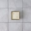 Tile Insert Floor Waste Large Warm Brushed Nickel