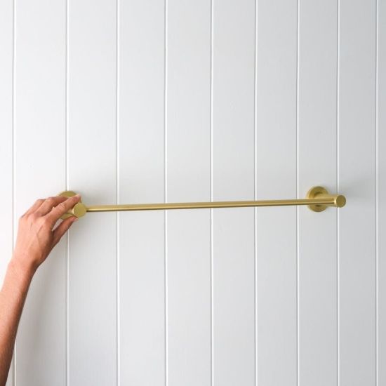 Sydney Towel Rail 600mm Brushed Brass