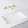 Under Mount Rectangular Basin Matte White