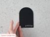 Wall Shower Arm and Head Matte Black 200mm