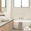 Sydney Wall Spout + Round Wall Taps Antique Brass