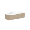 Waverley Vanity 1500 Wall Hung Coastal Oak