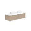 Waverley Vanity 1500 Wall Hung Coastal Oak