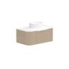 Waverley Vanity 900 Wall Hung Coastal Oak