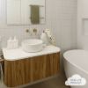 Waverley Vanity 900 Wall Hung Prime Oak