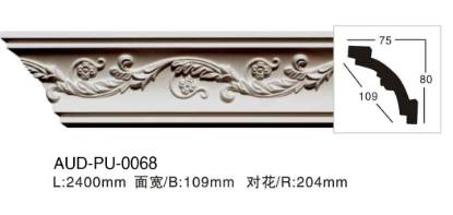 PU 雕花角线 面宽109mm（AUD-PU-0068）