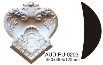 PU 雕花角线 460×390×厚122mm（AUD-PU-0203）