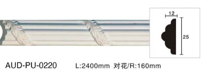 PU 雕花平面线 面宽25mm（AUD-PU-0220）