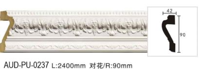 PU 雕花平面线 面宽90mm（AUD-PU-0237）