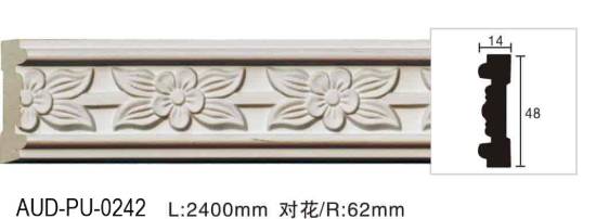 PU 雕花平面线 面宽48mm（AUD-PU-0242）