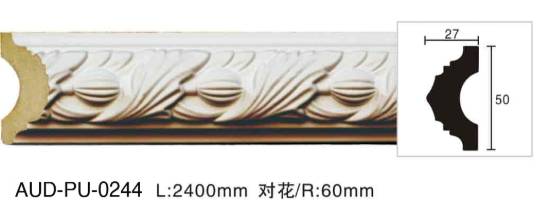 PU 雕花平面线 面宽50mm（AUD-PU-0244）