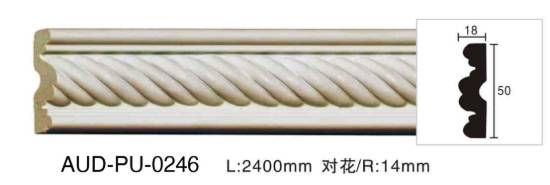 PU 雕花平面线 面宽50mm（AUD-PU-0246）