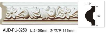 Picture of Carved PU Flat Moulding 50mm Face (AUD-PU-0250)