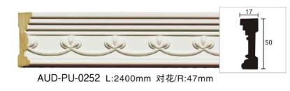 Picture of Carved PU Flat Moulding 50mm Face (AUD-PU-0252)