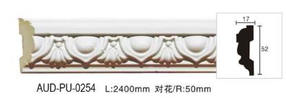 Picture of Carved PU Flat Moulding 52mm Face (AUD-PU-0254)