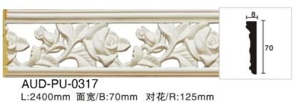 PU 镂空雕花平面线 面宽70mm（AUD-PU-0317）