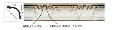 Picture of Plain PU Crown Moulding 167mm Face (AUD-PU-0356)