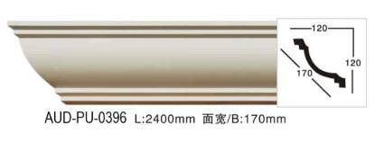 Picture of Plain PU Crown Moulding 170mm Face (AUD-PU-0396)