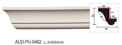 PU 素面角线 面宽32mm（AUD-PU-0462）
