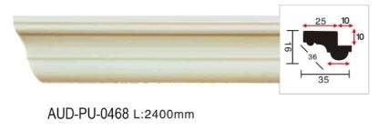 PU 素面角线 面宽36mm（AUD-PU-0468）